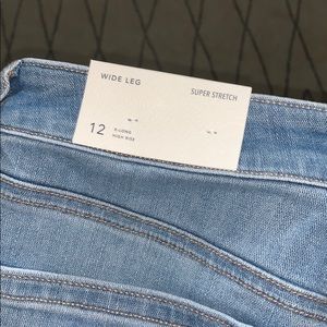 American Eagle Wide Leg Jean 12 Long NWT 💫